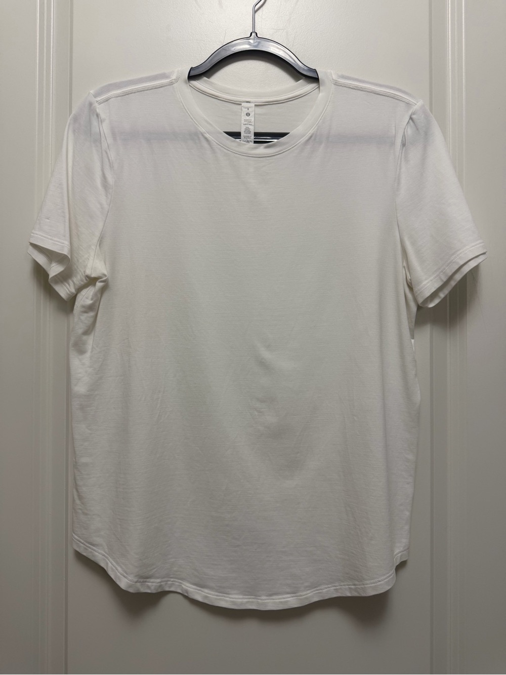 lululemon athletica White Short Sleeve Crew Tee
